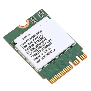 2.4G BT WIFI Wireless Card 2 In 1 For / / / With NGFF M2 NEW - Afbeelding 1 van 7