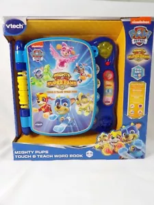 VTech Paw Patrol Mighty Pups Touch and Teach Word Book 2-5 years - Picture 1 of 4
