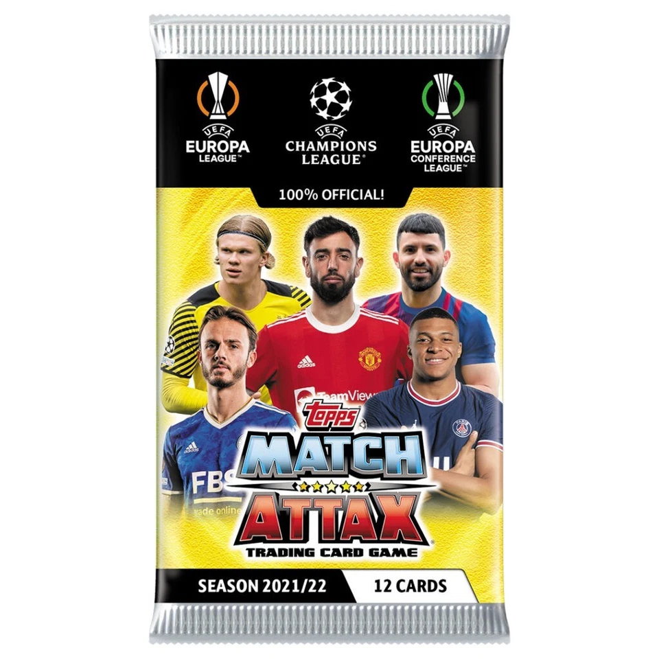 2021-22 Topps Match Attax UEFA Champions League Europa Soccer Base Card Singles - Image 1 of 1