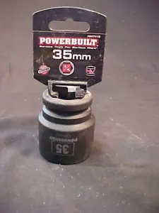 New Powerbuilt 647410 - 6 Point Impact Socket 35mm 3/4" Drive CR-MO - Picture 1 of 4