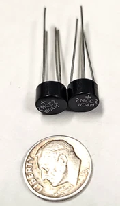 W04M MCC BRIDGE RECTIFIERS ROUND BODY TO5 SINGLE PHASE 1.5-2A 2PC EQUIV NTE5304 - Picture 1 of 2