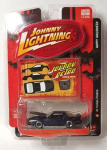 Johnny Lightning 1986 Pontiac Firebird black Retro R6 Happy Halloween - Picture 1 of 1