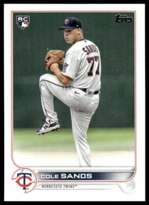 2022 Topps Update Series - Cole Sands #US208 (RC) - Picture 1 of 2