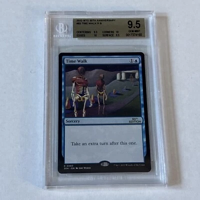 BGS 9,5 MTG Time Walk 30th Anniversary Regular Border - Preissenkung!! - Bild 1 von 2
