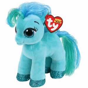 Ty 36666 Topacio, Verde Pony 15 cm Beanie Boo's - Multicolor - Imagen 1 de 2