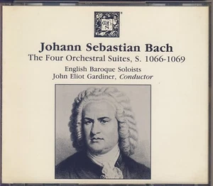 J. S. Bach - Gardiner, English Baroque Soloists: Four Orchestral Suites Like New - Picture 1 of 2