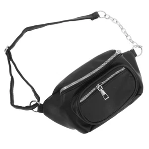 1PC Chic Waist Pack Fashion Crossbody Bag Chain Shoulder Bag Casual Waist Bag - Picture 1 of 12