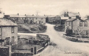 Vintage bedruckter Skirwith Cumberland England UK Postkarte Dorf - Bild 1 von 2