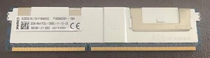 Kingston 32GB DDR3-1600 PC3L-12800L 4Rx4 Server Memory SL32D3L16L11Q4 - Picture 1 of 2