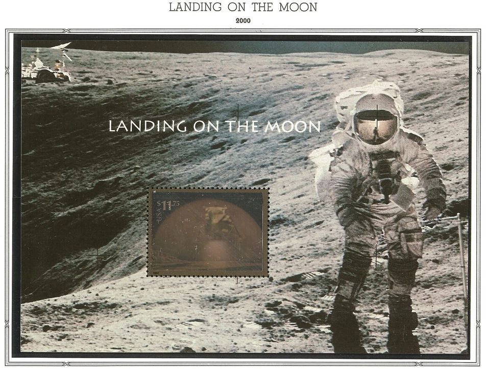 US Scott # 3413 / Landing On The Moon / 2000 Sheet of 1 MNH - Image 1 of 1