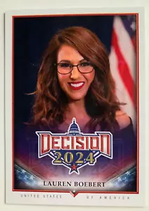 2024 DECISIONE LAUREN BOEBERT SCHEDA BASE #49 - Foto 1 di 2