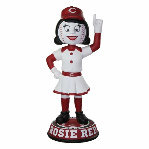 Rosie Red Cincinnati Reds Mascot 3 Foot Tall Bobblehead MLB Cover