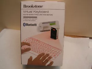 Brookstone CTX (Model: VK200 Keyfob) BT Virtual Bluetooth Keyboard - Picture 1 of 23