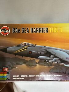 AIRFIX BAe SEA HARRIER FRS - 1.48 SCALE MODEL KIT Rare Never Opened Or Used