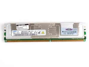 512MB HP 416470-001 M395T6553CZ4-CE6 DDR2-667Mhz PC2-5300F ECC Fully Buffered - Bild 1 von 1