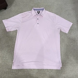 Camisa Polo de Golf Footjoy Adulto Extra Grande XL Rosa Rendimiento Informal VER FOTOS - Imagen 1 de 6