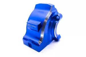 CR Aluminum Differential Gear Cover F/R for Traxxas X-Maxx (XMAXX) & XRT - BLUE - Picture 1 of 7