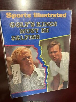 Sports Illustrated 1970 Arnold Palmer Jack Nicklaus  Great Condition Golf Kings - Image 1 of 2