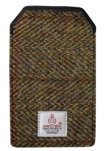 Authentic Harris Tweed IPhone 5 case - Traditional Green HC029 - Picture 1 of 1