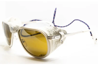 Gafas de sol Vuarnet GLACIER 1315 blancas plateadas/verdes VL SKILYNX 131500207184 57 mm Foto 1 de 3