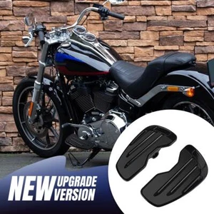 Mortocycle Front Foot Board Pedals Driver Floorboard For Harley Softail Deluxe - Picture 1 of 13