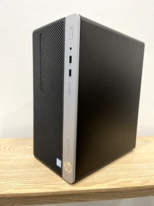 HP ProDesk 400 G4 (250Go SSD M.2, Intel i3 8th, 8Go) Tour de bureau - Photo 1/4
