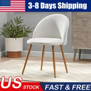 Modern Accent Chair Solid Wood Steel Sturdy Durable Easy Assemble Comfortable - Picture 1 of 7