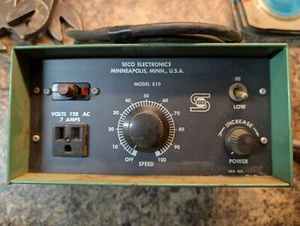 Seco Electronics Speed Controller Model 810 120v 7 amps - Picture 1 of 7