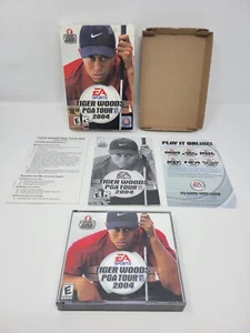 Tiger Woods PGA Tour 2004 Small Box CIB PC 2004 W/Bonus Disc Tested Free US Ship - Picture 1 of 20