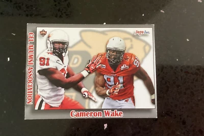 CAMERON WAKE   ( PENN STATE )  2023  Jogo CFL Alumni  SHORT PRINT CARD - Image 1 of 2