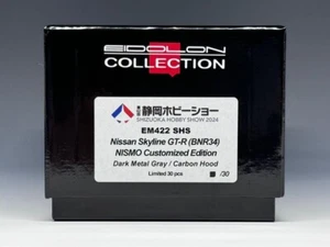 Make Up EIDOLON 1/43 NISSAN GT-R(BNR34) NISMO Dark Metal Gray 30pcs limited - Picture 1 of 4