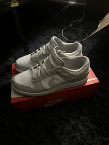 Size 9 - Nike Dunk Low Grey Fog - Picture 1 of 6