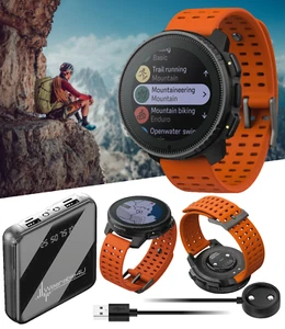 SUUNTO Vertical Adventure GPS Solar Steel Watch Canyon with Power Bank - Picture 1 of 8