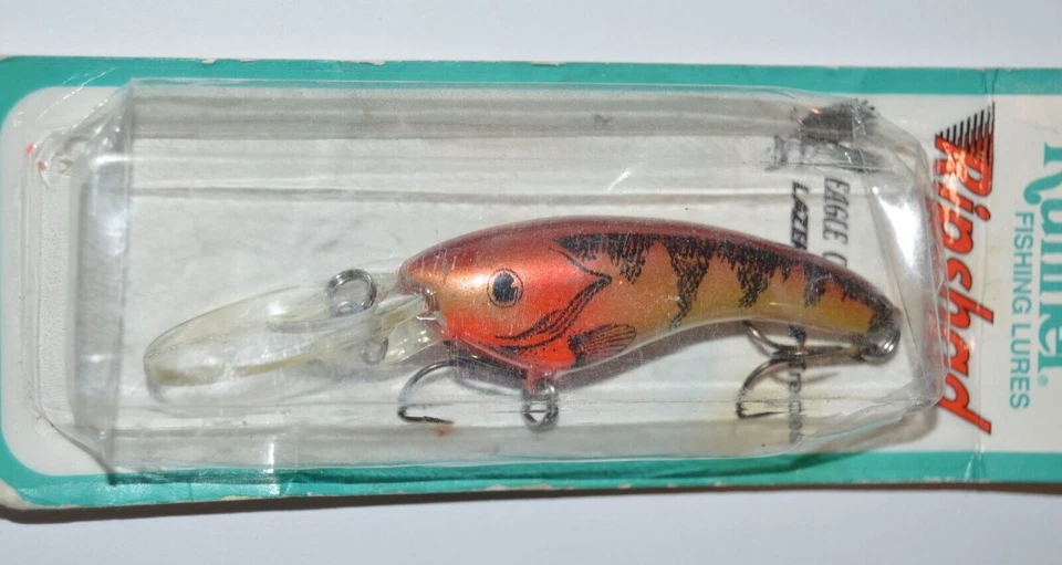 Señuelo Reef Runner Ripshad 2" Trolling 16' o Casting 8' Crankbait Perch Foto 1 de 4