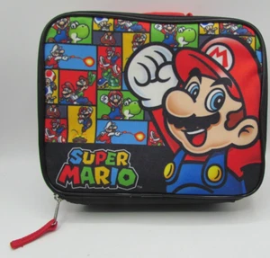 Super Mario Brothers Insulated Lunchbox Nintendo 10"x8" 2024 - Picture 1 of 8