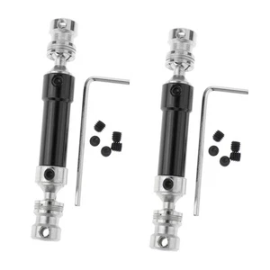2 Pieces Universal Drive Shaft for WLtoys 12428 12423 Car Buggy Spare Parts - Picture 1 of 7