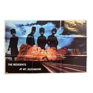 De colección The Residents At Mt. Póster del club de fans Rushmore "Ralph Records" - Imagen 1 de 3