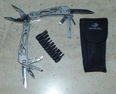 Winchester Multiherramienta Acero Inoxidable 2CR Plegable Alicates de Bolsillo Utilidad Cuchillo Enchufes Foto 1 de 4