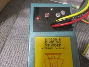 ALTEC CROSSOVER MODEL N1600 B 16 OHM - Bild 1 von 6