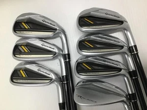 TaylorMade RocketBladez Iron Set 5-9,Pw,Aw 7pc Flex R TM7-113 Graphite - Picture 1 of 6