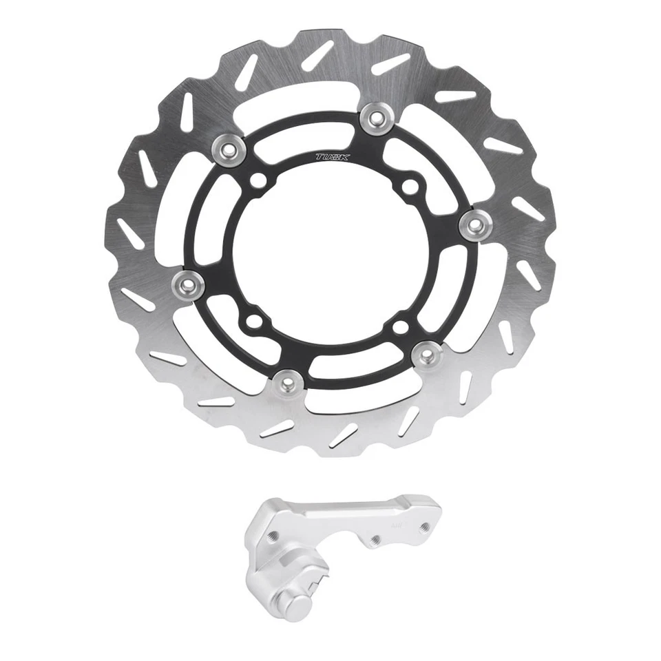 Kit de rotor de freno delantero Tusk Typhoon flotante de gran tamaño 270 mm para KAWASAKI KLX KX Foto 1 de 1