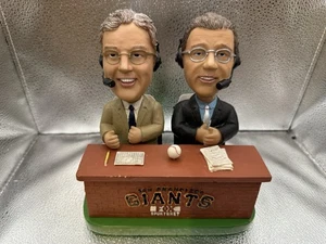 Duane Kuiper Mike Krukow San Francisco SF Giants Bobblehead Kruk & Kuip No Sound - Picture 1 of 6