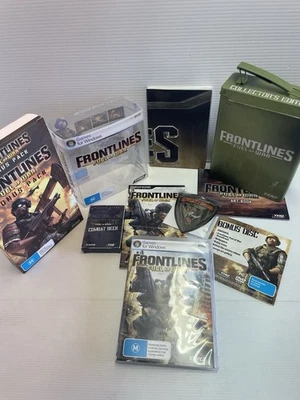 Frontlines Fuel of war collectors edition PC 2008, Steel complete Exc Condition - Image 1 of 4