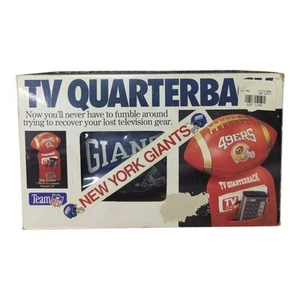 Vintage Team NFL New York Giants TV Quarterback Fernbedienung Halter Football - Bild 1 von 8