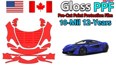 PreCut PPF Paint Protection Film For McLaren 570S Spider 2015-2021 - Image 1 of 4