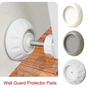 Door Fence Accessories Wall Guard Pads Silicone Wall Fixer Stair Gate - Picture 1 of 15