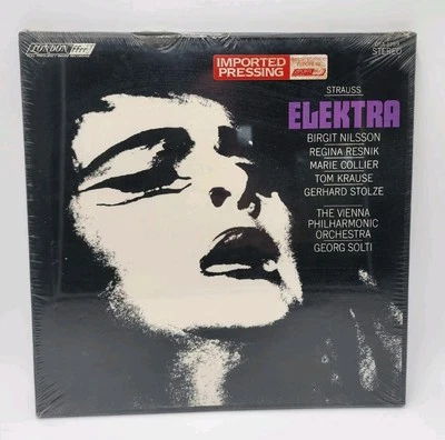 SOLTI / Strauss Elektra  UK London OSA 1269 FFRR STEREO 1967 BOX SET SEALED - Image 1 of 4