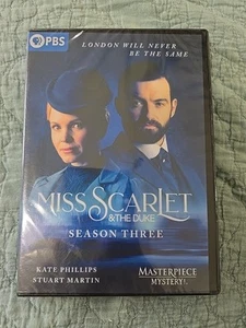 Miss Scarlet & the Duke: Season Three (Masterpiece Mystery!) [New DVD] - Picture 1 of 4