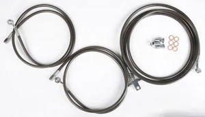 Streamline Brake Line Kit 4in - SMOKE ATV/UTV X3XRS-R-4-SMOKE 170-0237 - Picture 1 of 3