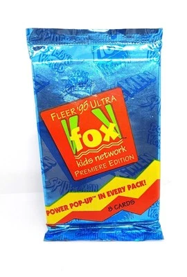 Fox Kids Network Premiere Edition 1995 Fleer Ultra Trading Cards Pack - Image 1 of 2